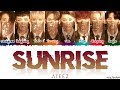 Ateez   sunrise lyrics color codedhanromeng