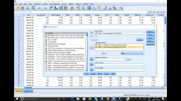Regression in SPSS examples