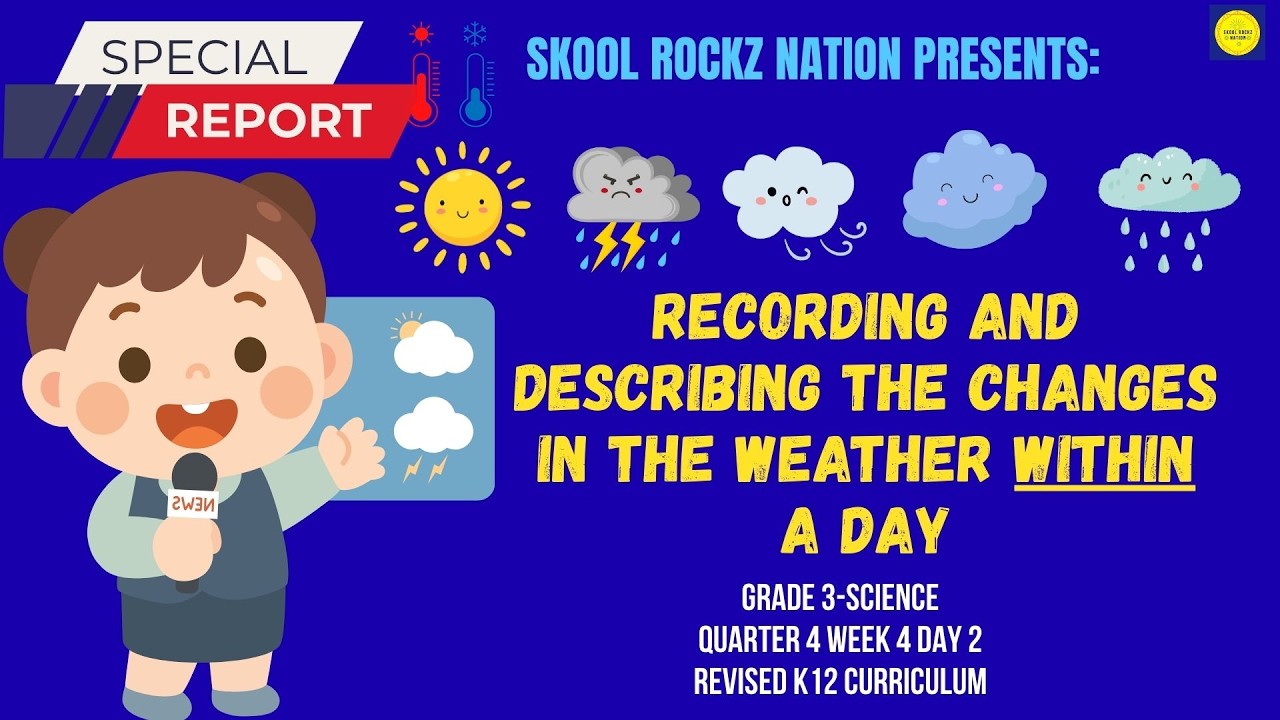 Recording and Describing the Changes in Weather Within a Day 