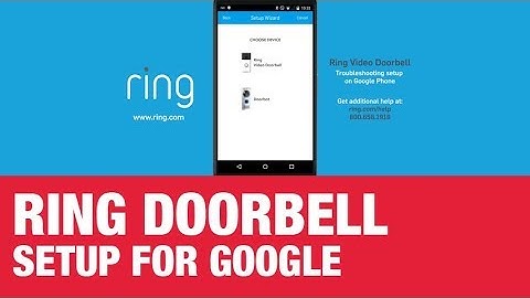 Ring Smart Doorbell Setup for Google Phone - Ace Hardware