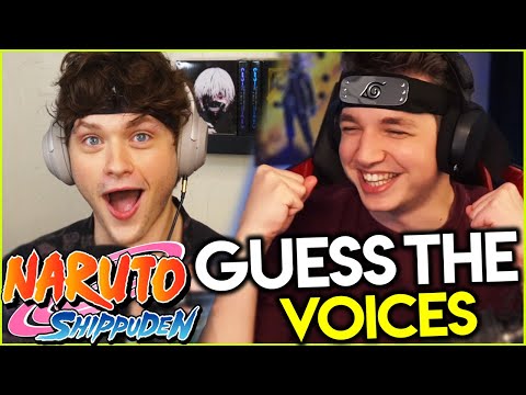 GUESSING NARUTO SUB VOICES WITH HEISUTEN!!