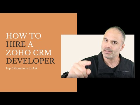 5 Simple Questions to Ask When Interviewing A Zoho CRM Developer