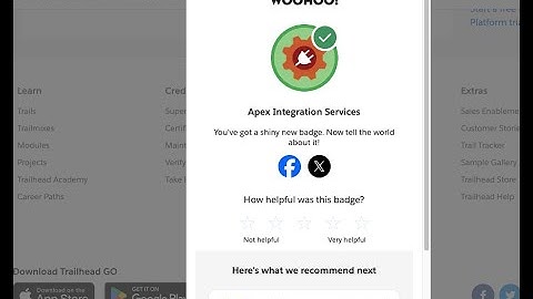 Apex Web Services | Apex Integration Services | Platform Developer Advanced | Salesforce | Trailhead