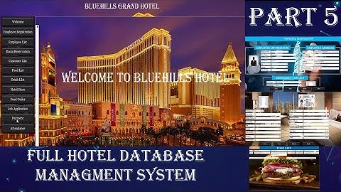 Hotel Database Management System Using MS ACCESS Part 5