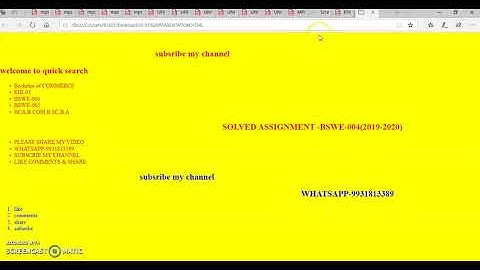 EHI-01 SOLVED ASSIGNMENT JULY 2019-2020 ||IGNOU||