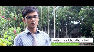 Brainware Engineering College I Student Speak I Writam Roy Choudhury I B.tech in ECE