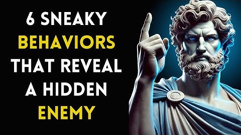 6 Hidden Signs Someone’s Plotting Against You | Stoic Wisdom to Protect Your Peace