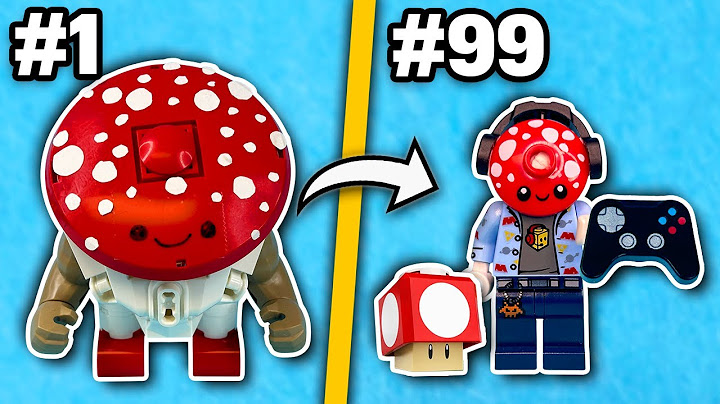I built 100 LEGO MUSHROOMS... 🍄