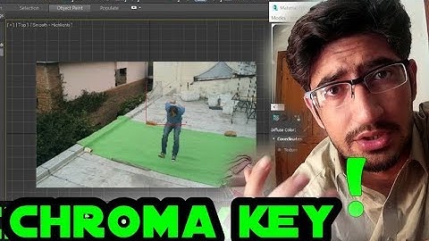 3ds max | Using GREEN SCREEN transparency in 3ds max (ENG language)