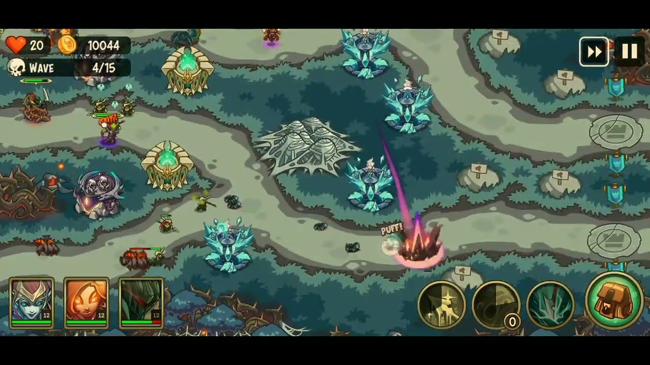 Empire Warrior TD level 23