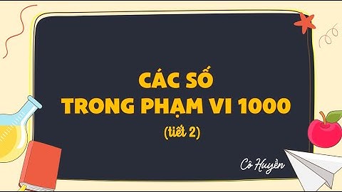 Các số trong phạm vi 1000 (tiết 2) - Toán lớp 2 (Cánh Diều) [OLM.VN]