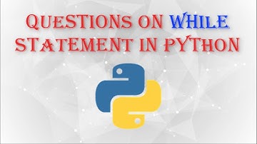 Python while statement