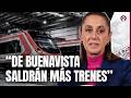 Estación Buenavista tendrá retoque y será clave para trenes al norte, asegura Sheinbaum