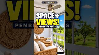 Would You Live Here? 👀 Spacious 55  Condo in Pembroke Pines