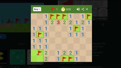 10 Seconds   Minesweeper Easy