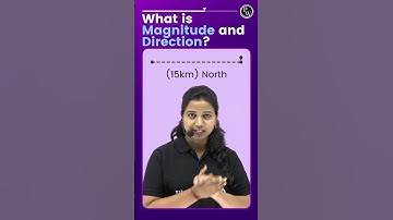 What Is Magnitude And Direction? #Shorts #PWTelugu #PhysicsWallah