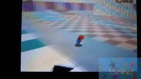Super Mario 64 DS Test Level Map 2