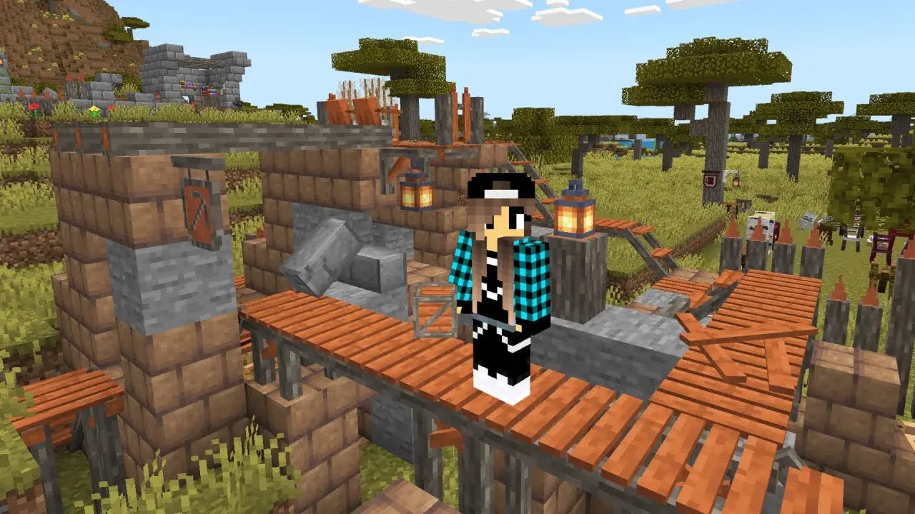 Новые структуры и мебель в майнкрафте