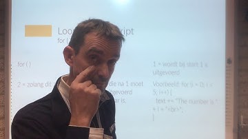 Javascript: start. Variabelen, arrays, loops, functies