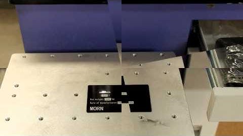 20W Fiber Laser Marking Machine For Nameplate | MORN LASER