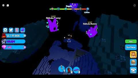 How to glitch out of the map in ROBLOX Mining Simulator 2