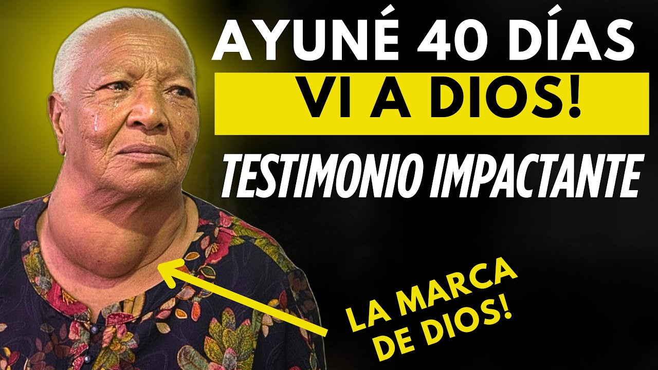AYUNÓ 40 DÍAS y ¡VIÓ A DIOS! La VISIÓN que CAMBIÓ su VIDA | Testimonio de Sanidad Milagrosa