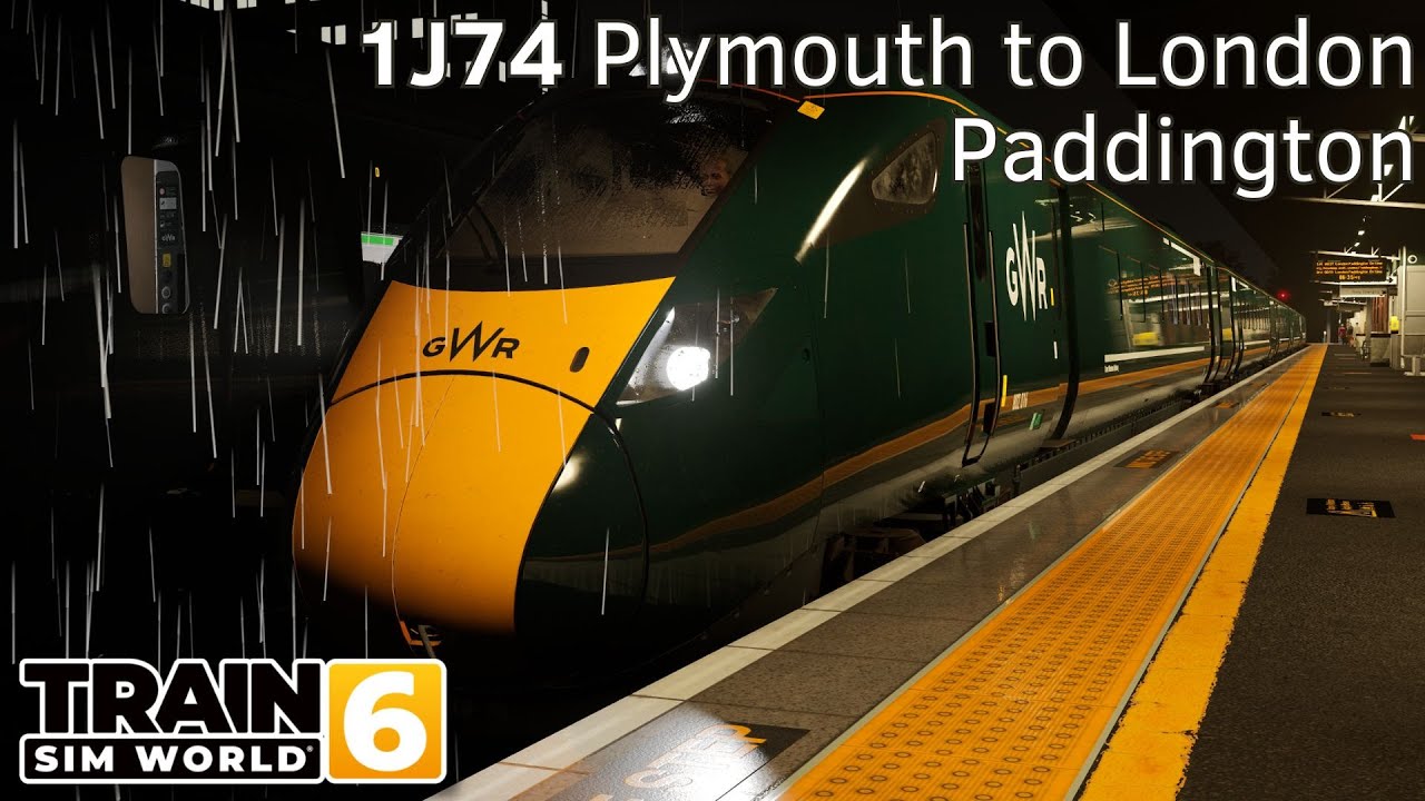 1J74 Plymouth to London Paddington - Riviera Line - Class 802 - Train Sim World 6