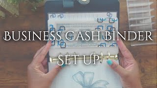 Business Cash Binder Set Up | Budgeting Shop Business Launch!