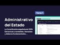 Temario de Administrativo del Estado: Resumen del tema1/La Constitución Española de 1978