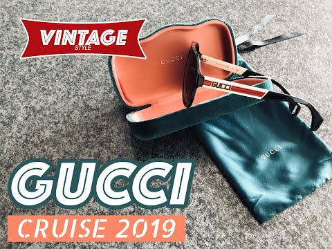 Review Gucci Aviator #Sunglasses With Gucci Stripe CRUISE 2019 | รีวิว แว่นกุชชี่ #vintage #Gucci