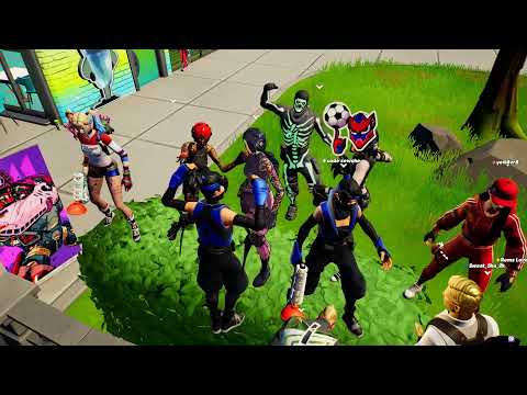 Two Indigo Kuno Skins Going into Party Royale (Sewshe X SnowTex) *They were all shocked*
