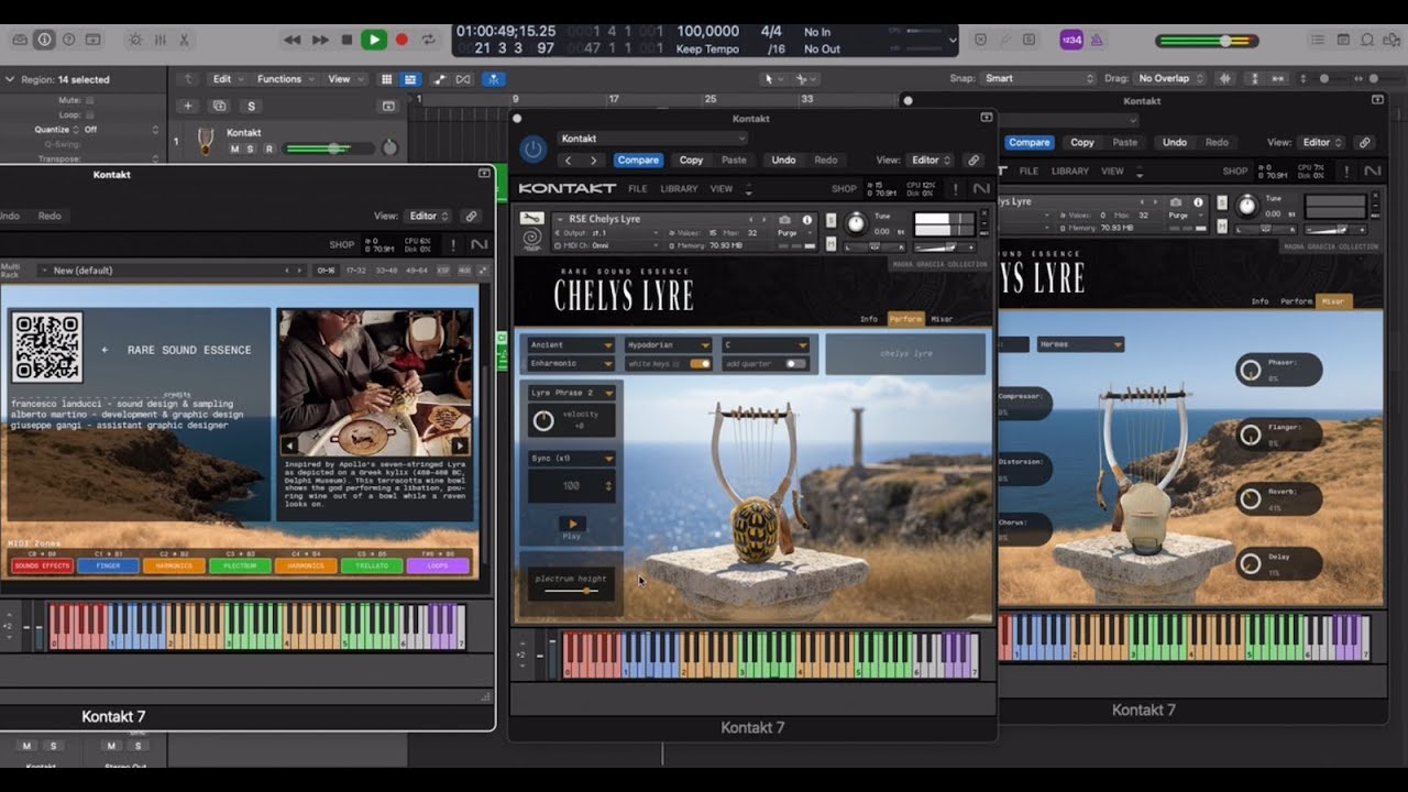 Chelys Lyre - Virtual Instrument - Informative Video