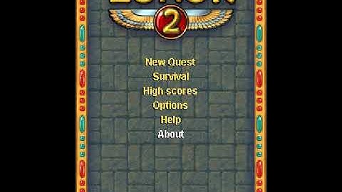 Luxor 2 Java OST: Main menu