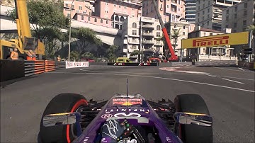 Codemasters F1 2015 (PC) Time Trial : Infinity Redbull Racing @ Monaco  * 1080p / 60FPS *