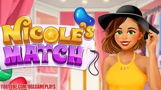 Nicole's Match: Dress Up & Match 3 Puzzle Game (Android IOS) screenshot 2