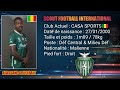 Alassane coulibaly  20222023   dfenseur central  casa sports 