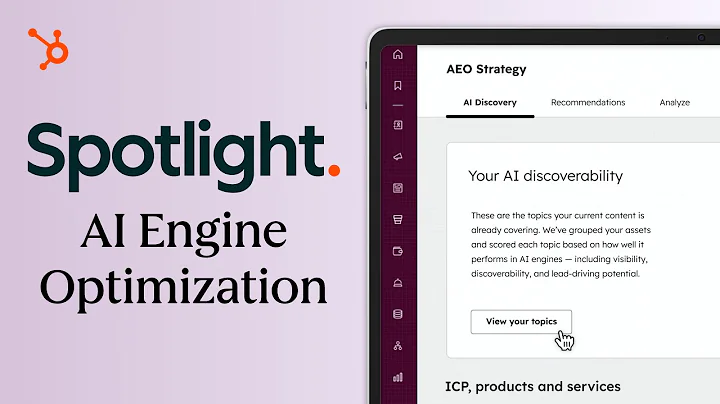 AI Engine Optimization | HubSpot Spotlight Fall 2025