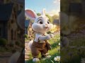 Bibi s Magical Dandelion Chase! 🥕🐰 #shorts #3danimation #cutebunny