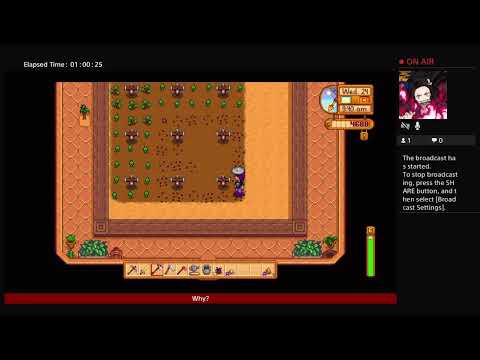 Preparing for the first winter on the new farm (stardew valley)