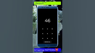 Thumbnail of 46 Number Pattern lock for you! 46 Pattern lock | Impassible pattern lock | #shorts