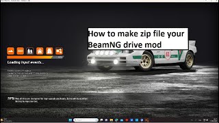 How to make zipfile into your BeamNG drive mod-Tutorial