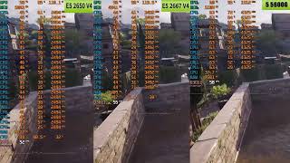E5 2667v4 vs E5 2650v4 vs R5 5600G с RTX 3060 12gb