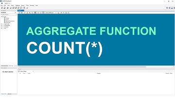 SQL COUNT FUNCTION [ AGGREGATE FUNCTIONS ] | SQL Tutorial For Beginners [ HINDI ] #27