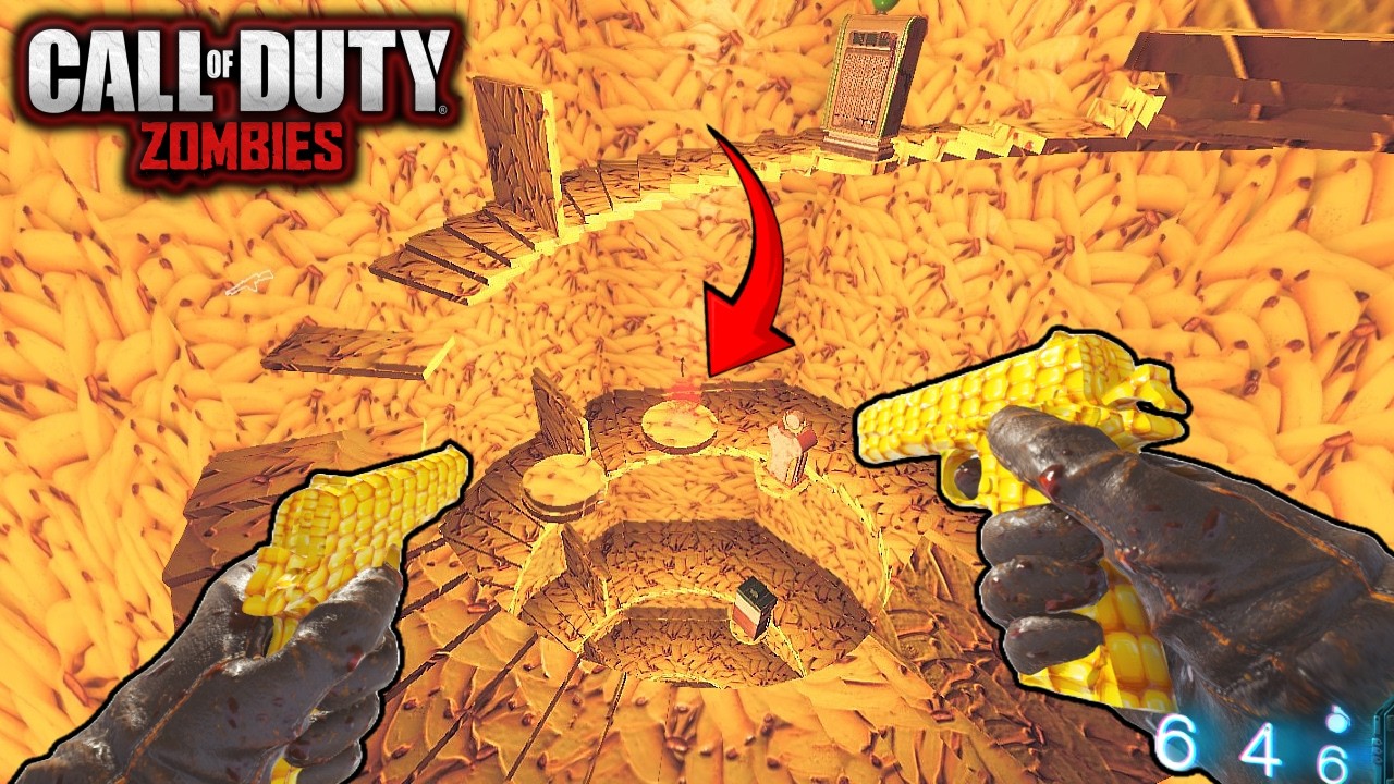 LA TORRE BANANA ZOMBER QUE NADIE JUEGA 🤠 CUSTOM ZOMBIES RETO DE LAVA | BLACK OPS 3 ZOMBIES