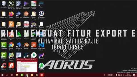 TUTORIAL MEMBUAT FITUR EXPORT EXCEL CODEIGNITER