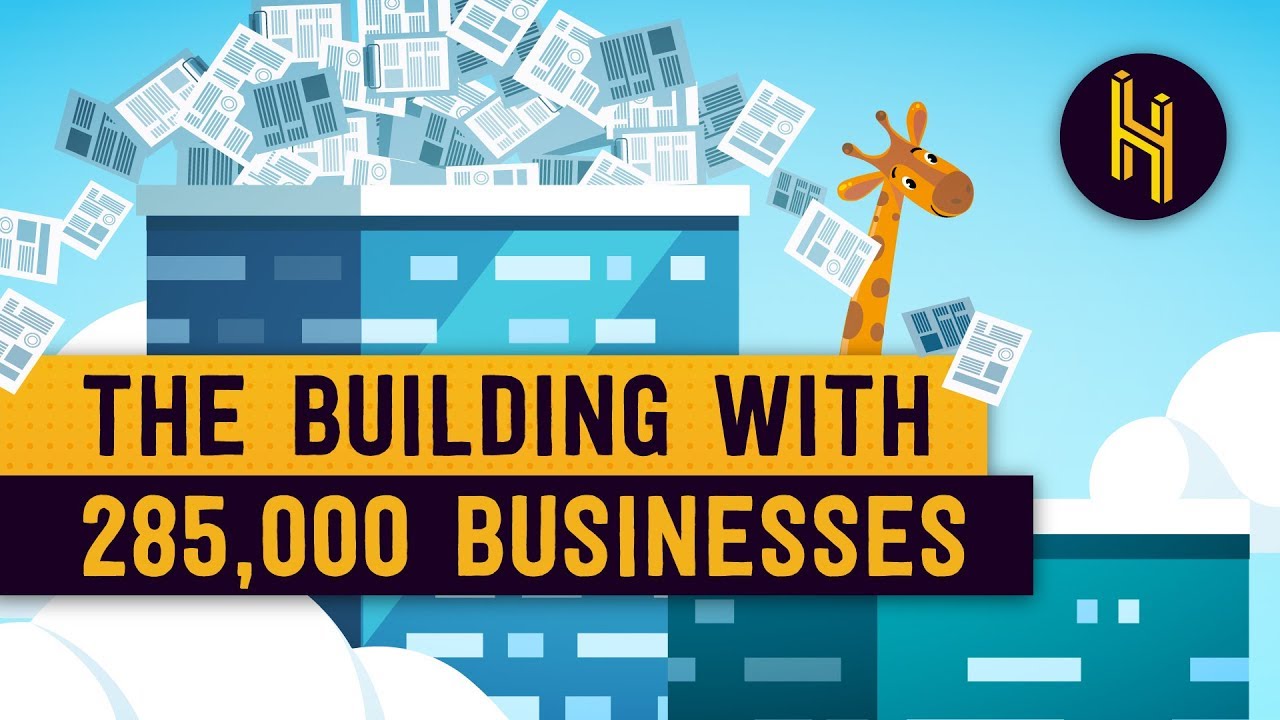 ⁣The Tiny Building Where 285,000 Businesses are Based