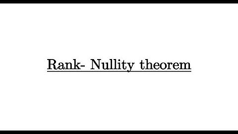 Linear Algebra Lecture 4: Linear Transformations and Rank-Nullity theorem