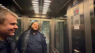 2003 Kone Monospace Mrl Traction Elevator Patentgatan, Lilla Essingen, Stockholm, Sweden.