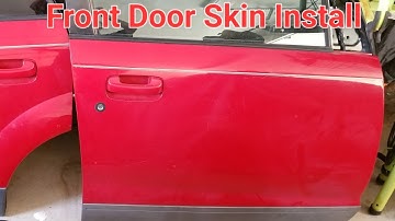 Re-Skinning the Vue: Front Door Skin Installation (04 Saturn Vue Project)