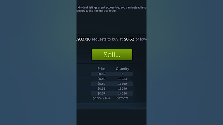 How To List Items On Steam Market #shorts